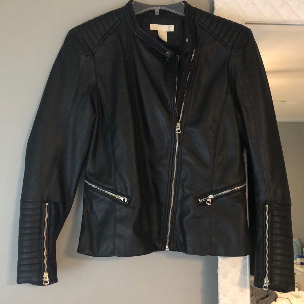 Leather jacket